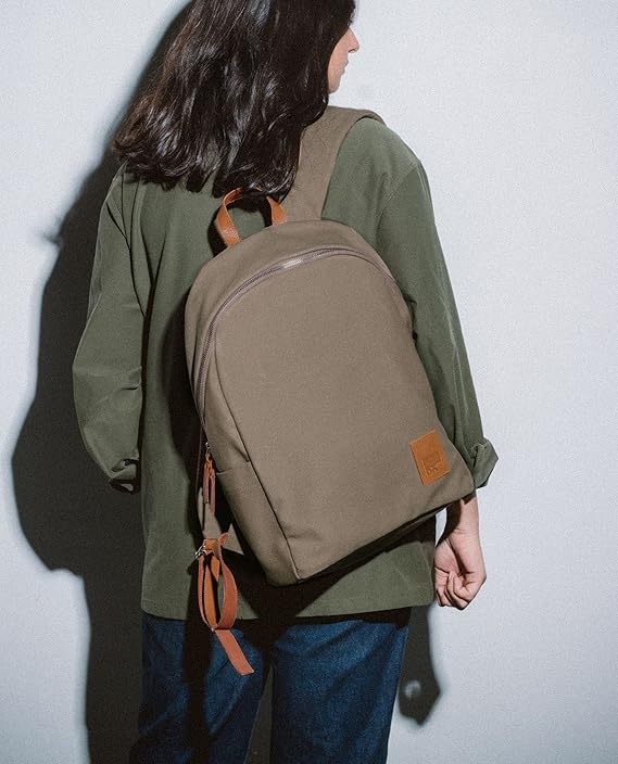 DailyObjects Pedal Everyday Casual Laptop Backpack Compatible with upto 14 inch Laptop | Unisex Travel Backpack | Made of Durable Canvas Material | Zippered Compartments with Pockets - Image 2